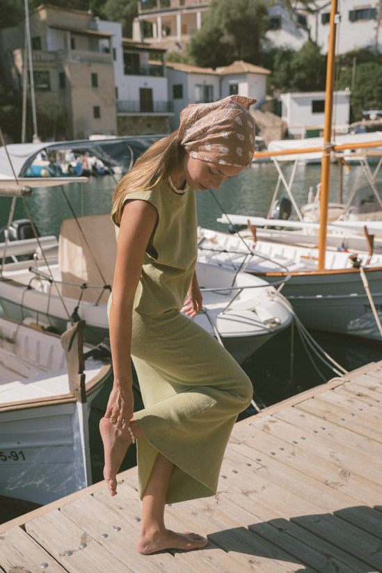 Ciao Ciao Vacation - Mossy Knit Skirt