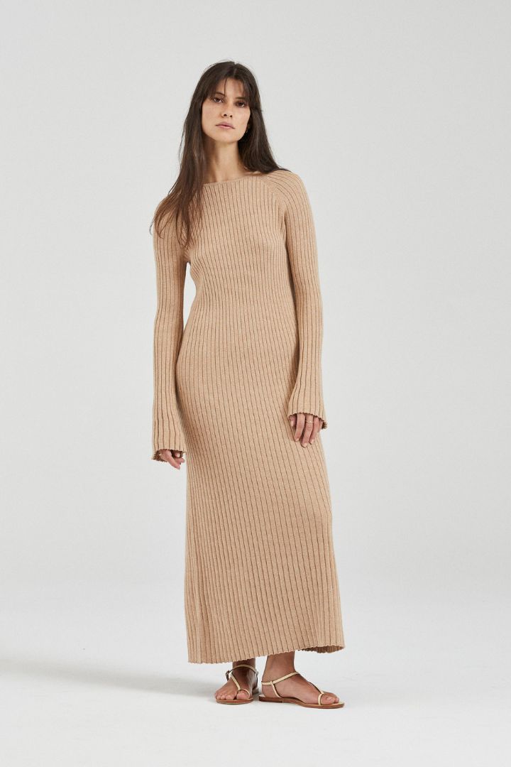 Friends with Frank - The Thea Dress, Caramel