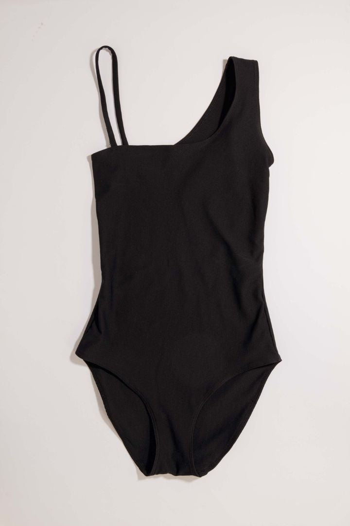 Preloved - Albus Lumen - Thick and Thin Trap Body Suit in Black