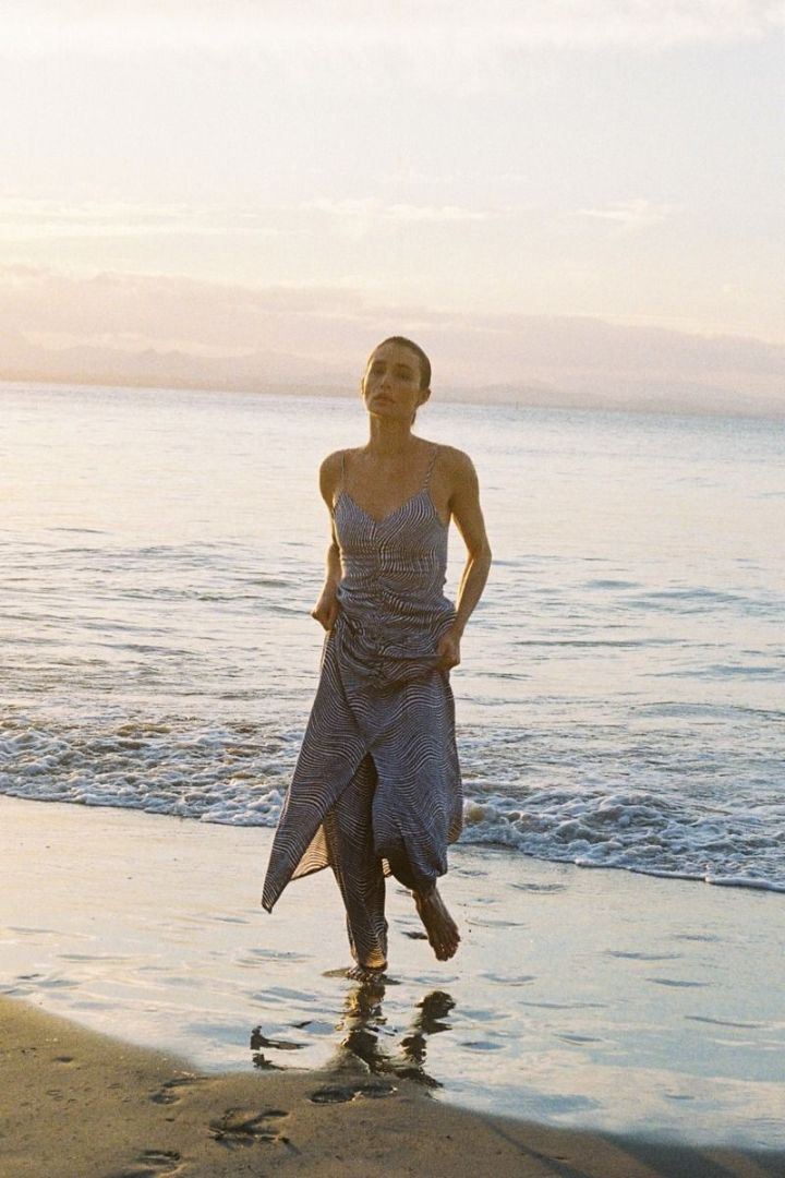 Zulu & Zephyr- Wave Linen Dress