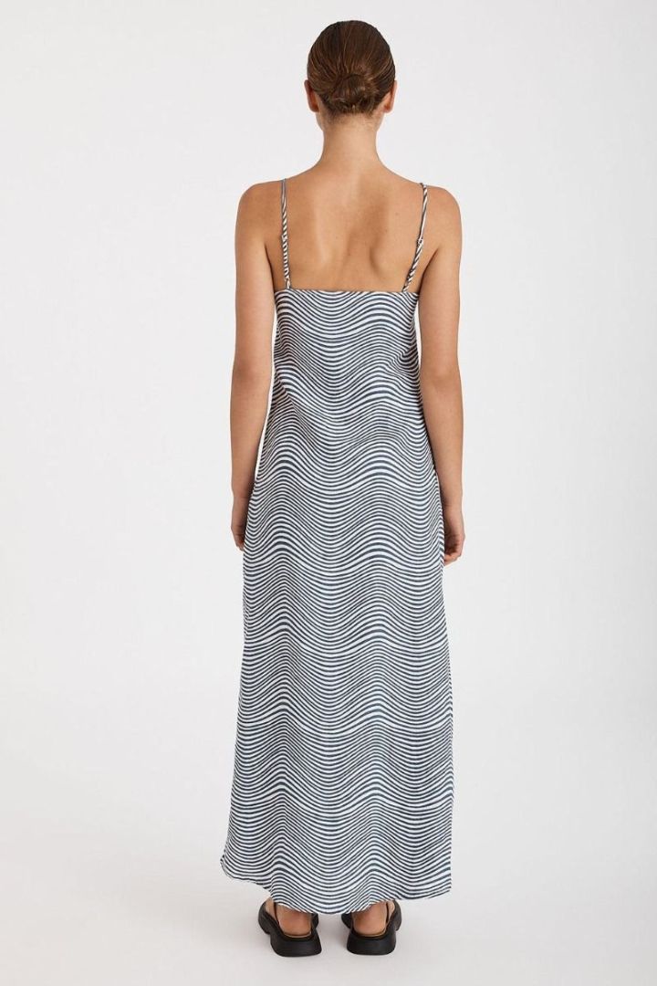 Zulu & Zephyr- Wave Linen Dress