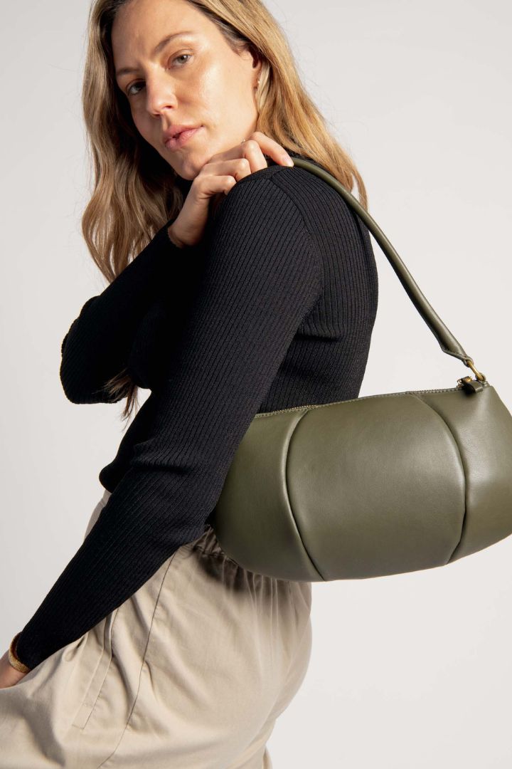 Brie Leon - Remy Large Baguette Bag in Khaki
