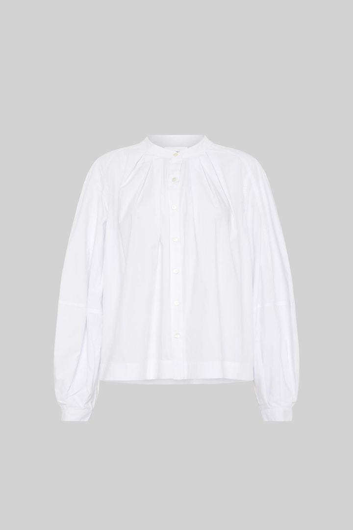 Friends with Frank - The Fallon Smock Shirt, White