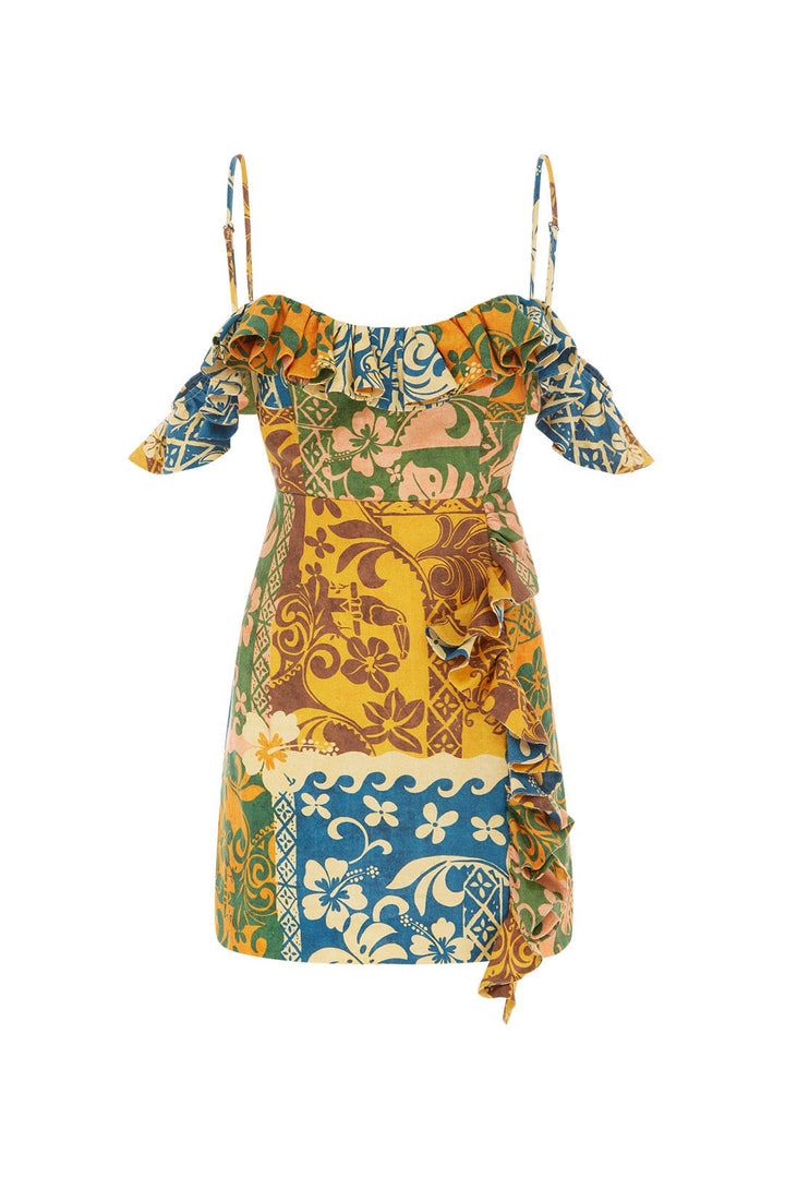 Alemais - Archie Flounce Mini Dress