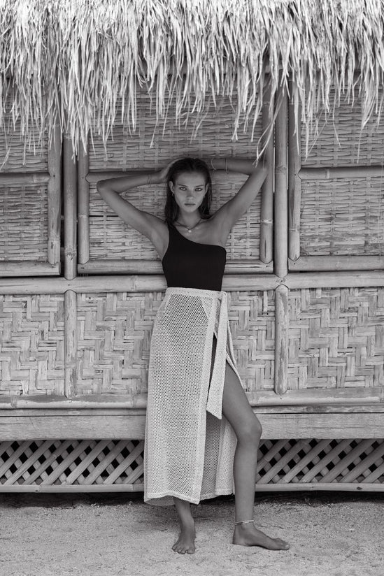 BOTEH - CITRINE NET WRAP SKIRT