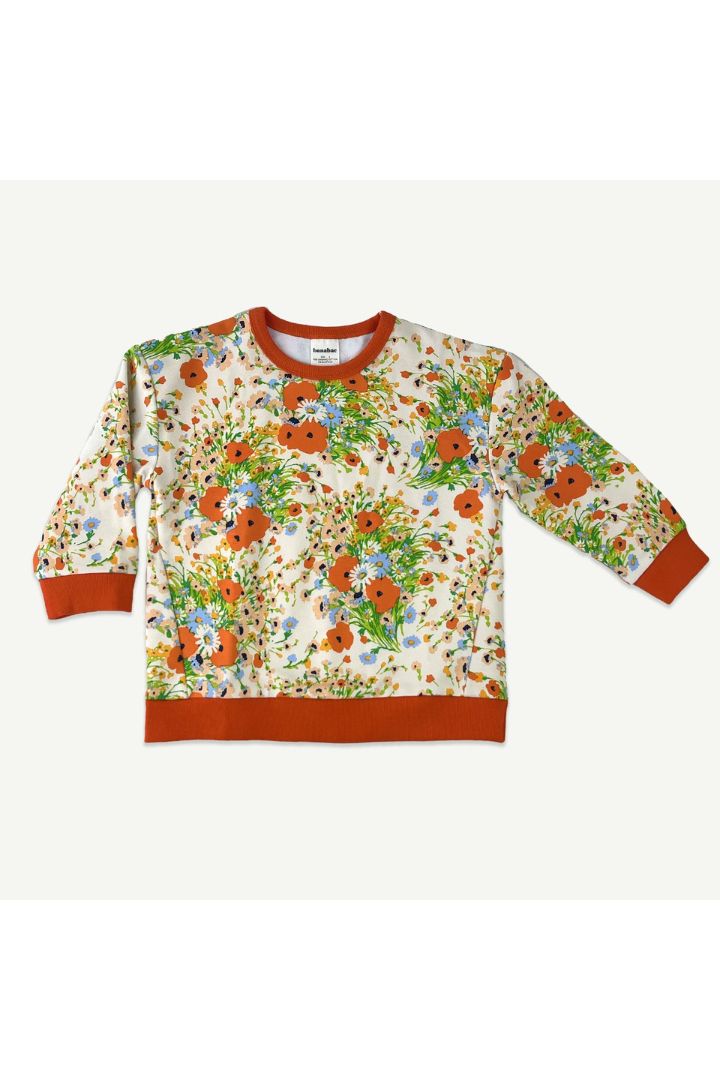 Banabae - Poppy Floral Organic Cotton Jumper