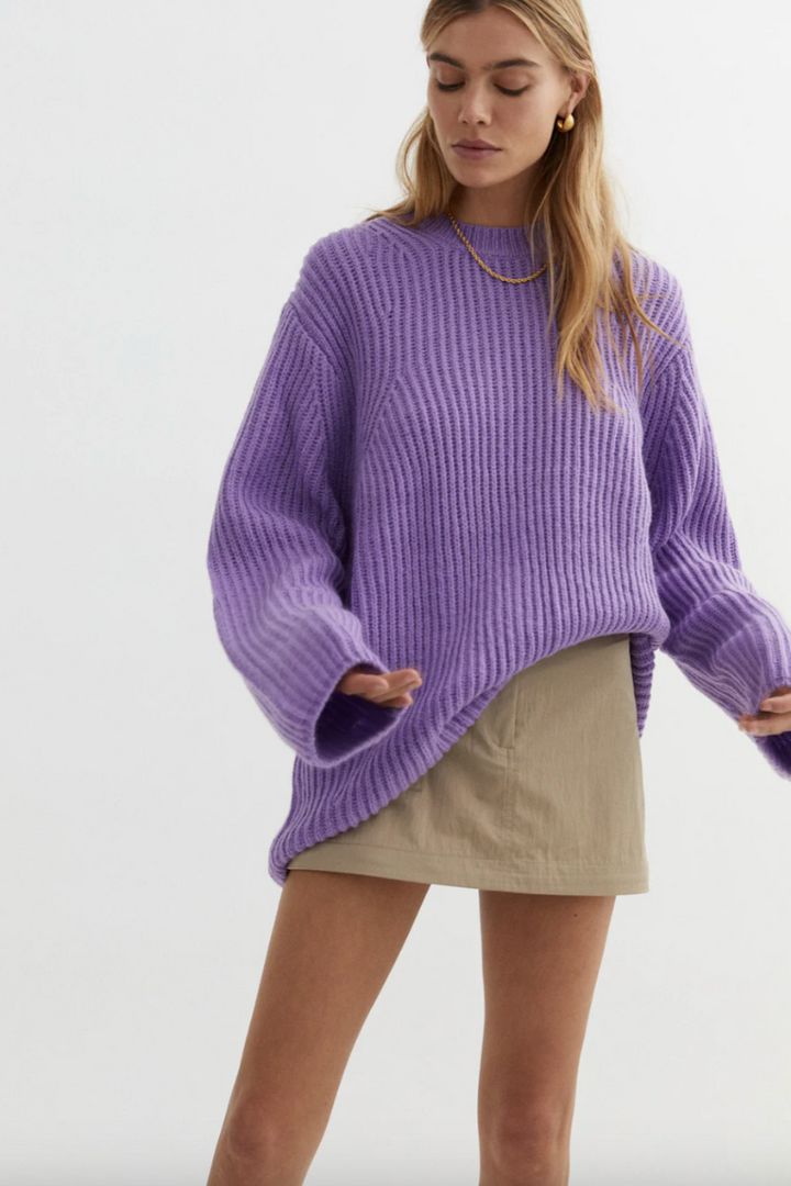 Blanca - Sally Sweater Purple
