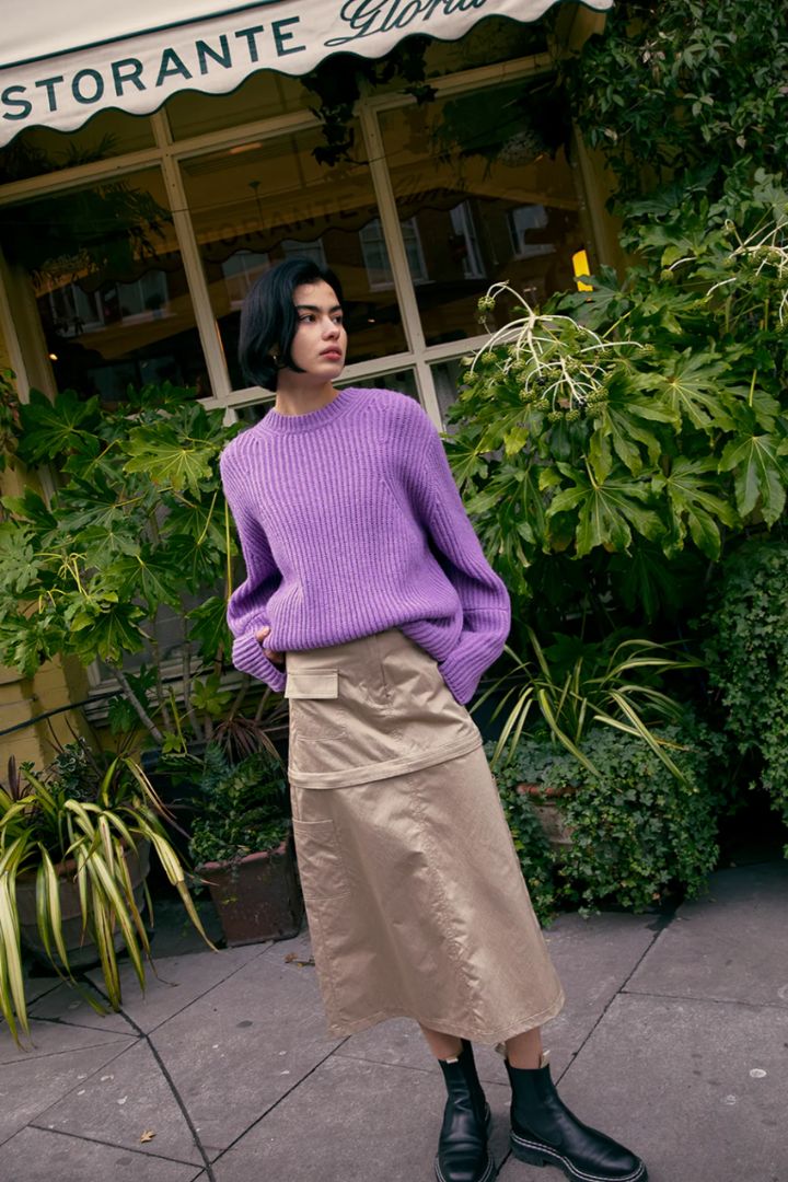 Blanca - Sally Sweater Purple