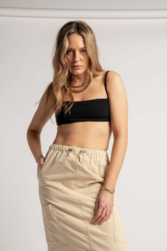 Christina MacPherson - Urban Outfitters - BDG - 90's Cargo Skirt in Beige