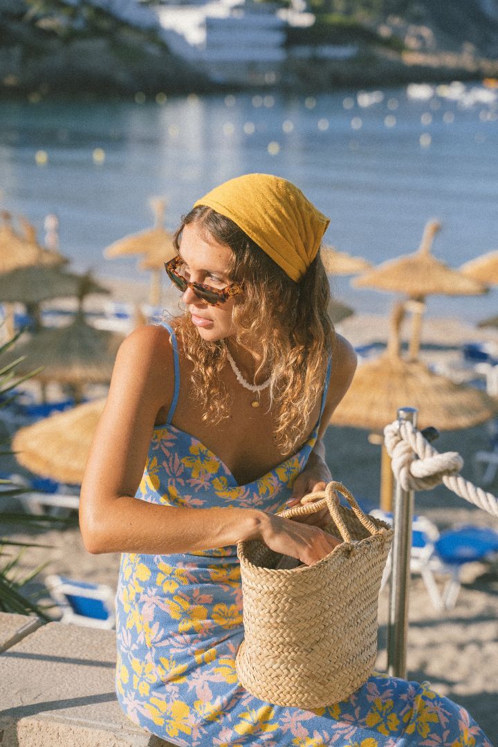 Ciao Ciao Vacation - Hibiscus Cowl Dress