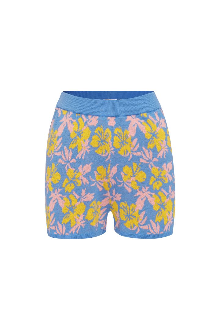 Ciao Ciao Vacation - Hibiscus Knit Bike Short