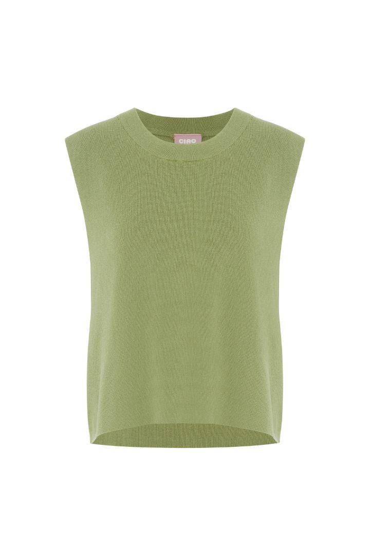 Ciao Ciao Vacation - Mossy Knit Tank