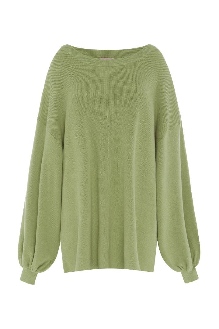 Ciao Ciao Vacation - Mossy Oversized Sweater