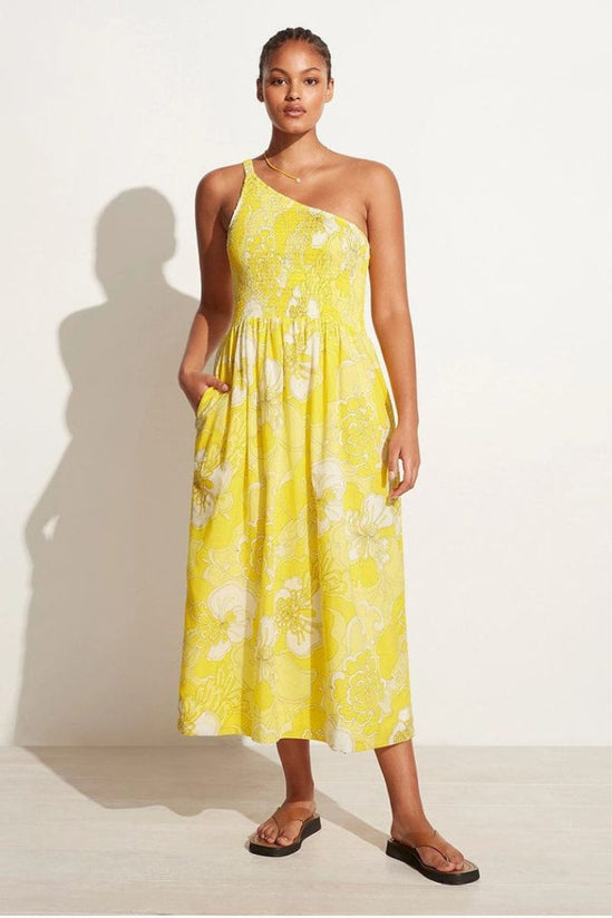Faithfull The Brand - Khalani Midi Dress La Frana Floral Print