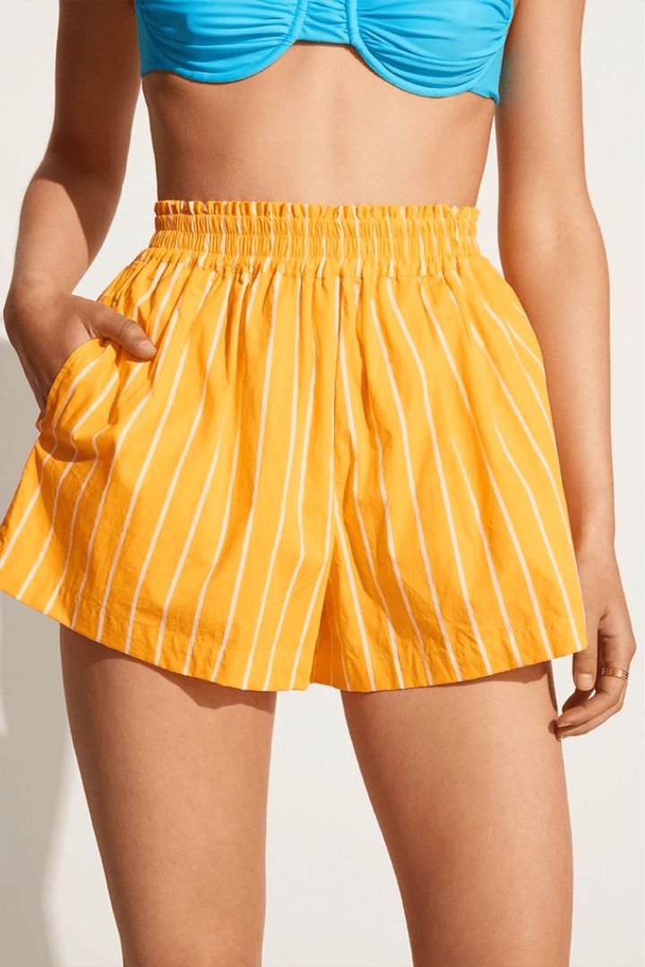 Faithfull the Brand - Elva Shorts - Adia Stripe Citrus