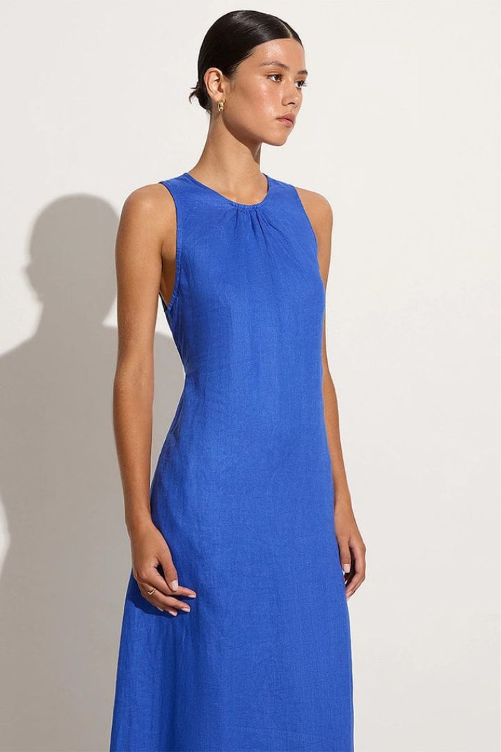 Faithfull the Brand - Sommar Maxi Dress - Sicilian Blue