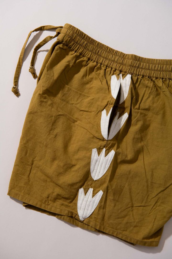 Lucy Folk - Flaura Shorts in Olive