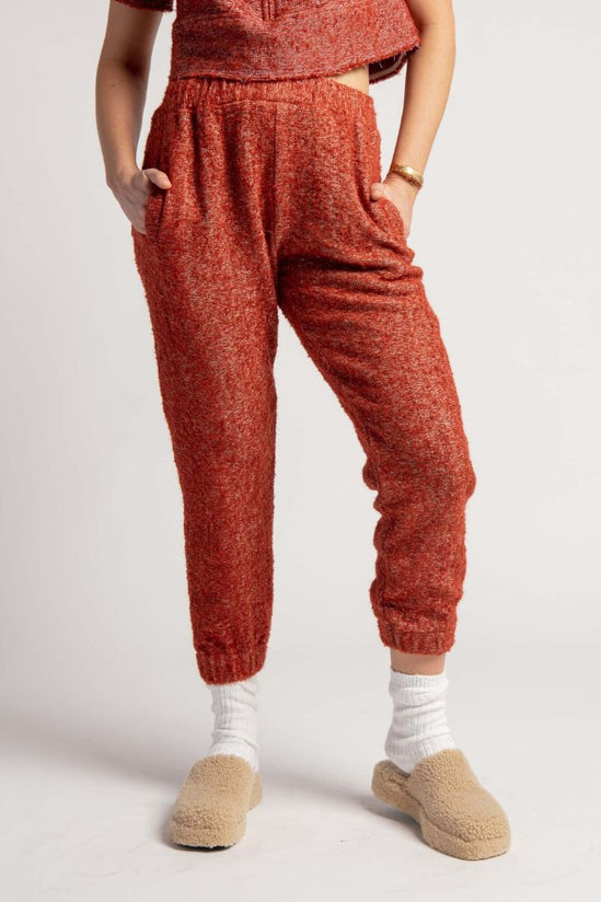 Lucy Folk - Mountainside Boiler Pant in Burgundy