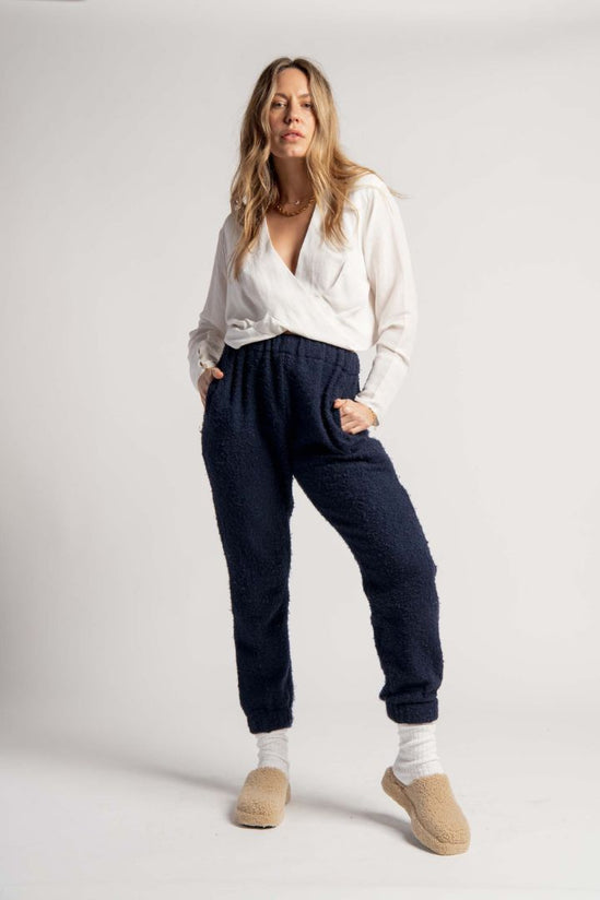 Lucy Folk - Mountainside Boiler Pant in Navy