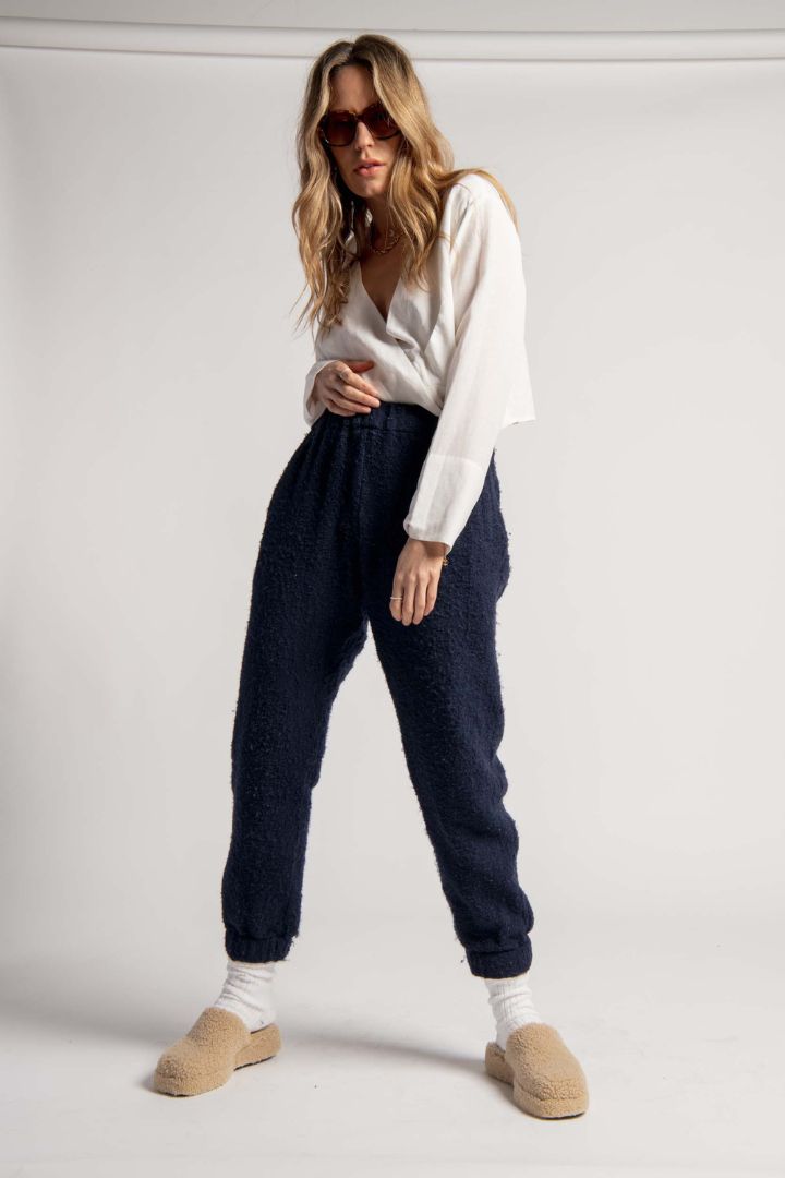 Lucy Folk - Mountainside Boiler Pant in Navy