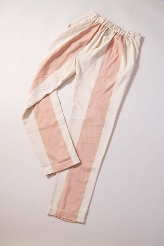 Lucy Folk - Trouser - Pink and white