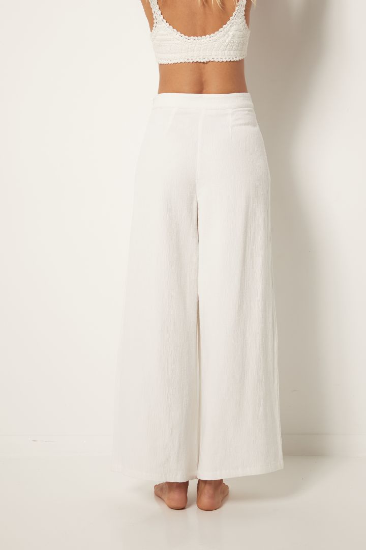 Maurie and Eve - Island dreams pants in White