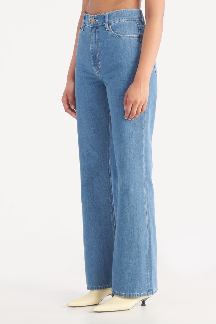 Nobody Denim - Anita Flare in Blue Wren