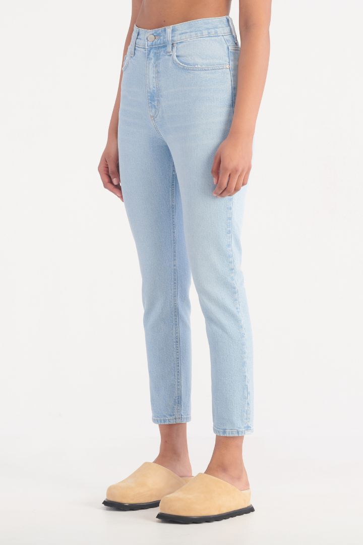 Nobody Denim - Frankie Jean Ankle Stretch in Cooling Blue