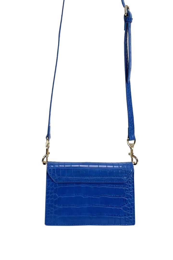 Poppy Lissiman  - Felipe Flap Bag in Blue