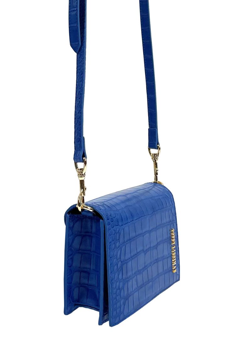 Poppy Lissiman  - Felipe Flap Bag in Blue