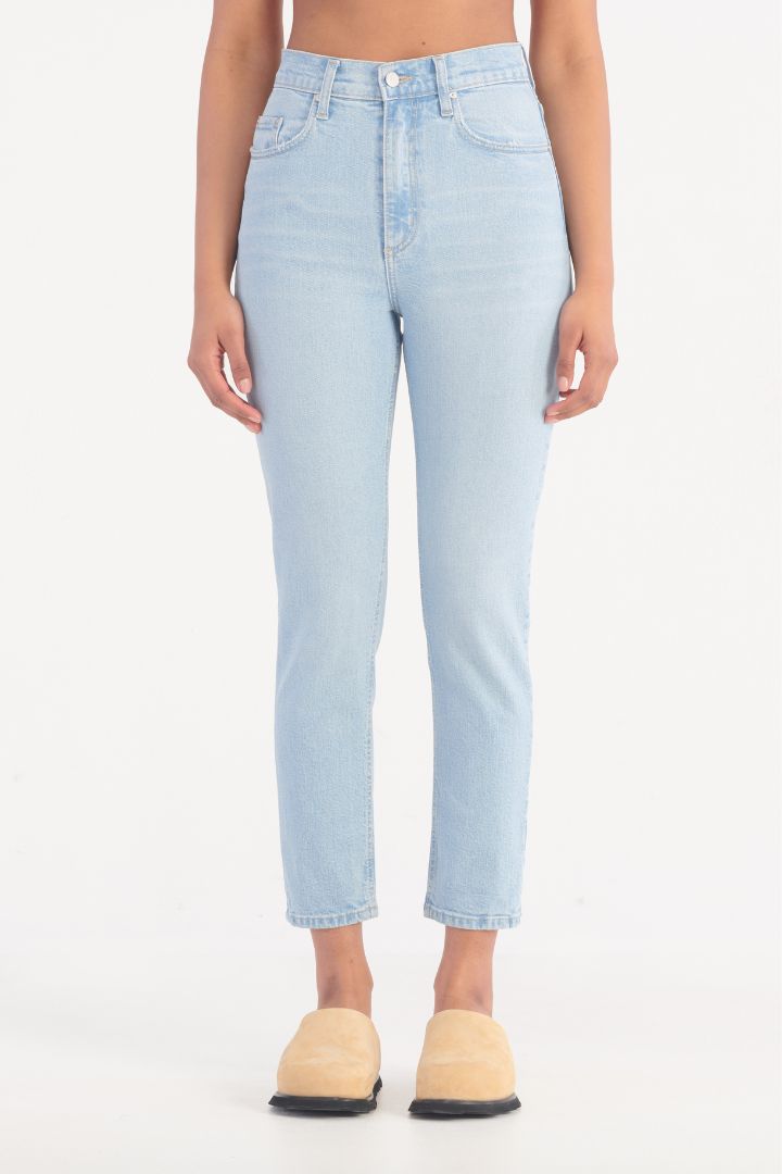 Nobody Denim - Frankie Jean Ankle Stretch in Cooling Blue