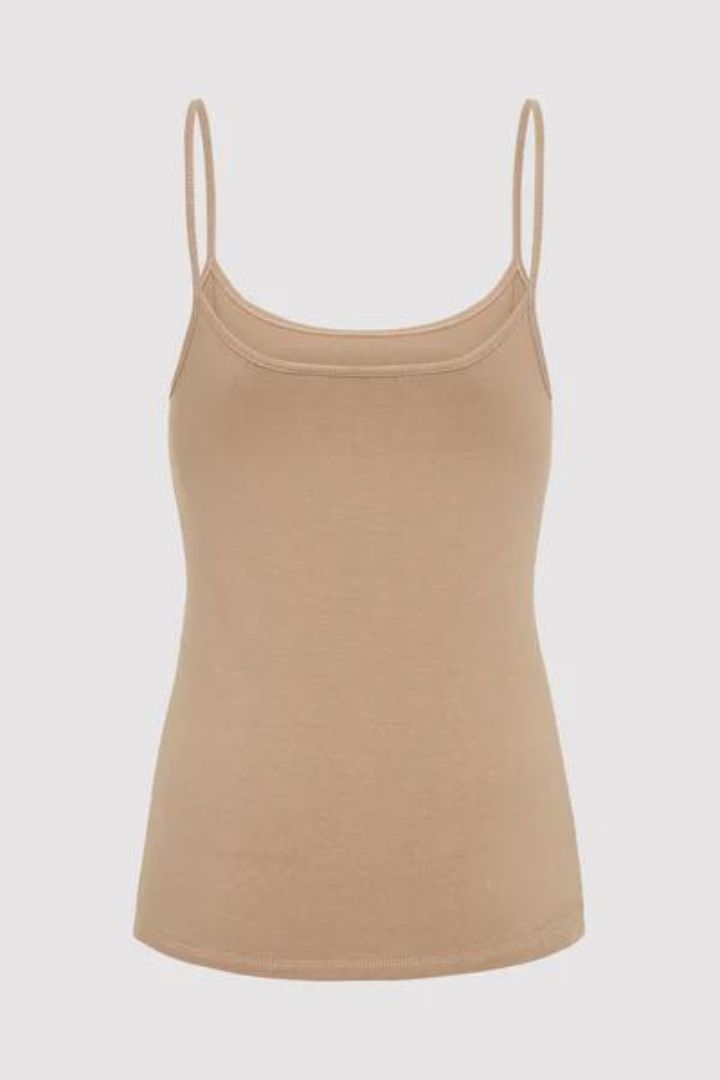 St Agni - Classic Cami in Nutmeg