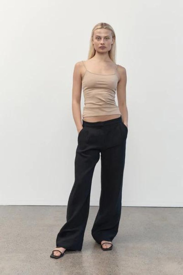 St Agni - Classic Cami in Nutmeg