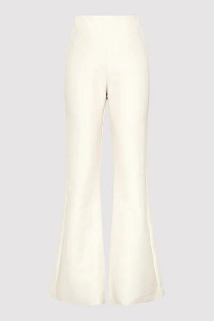 St Agni - Flared Pants in Pearl