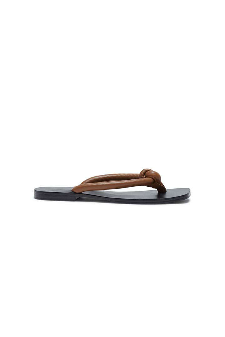 The Bali Tailor - The Lottie Sandal in Chocolate