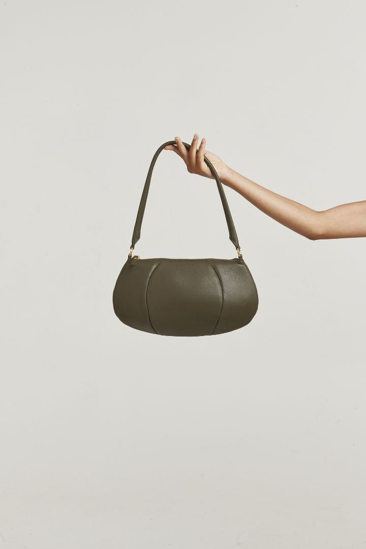Brie Leon - Remy Large Baguette Bag in Khaki