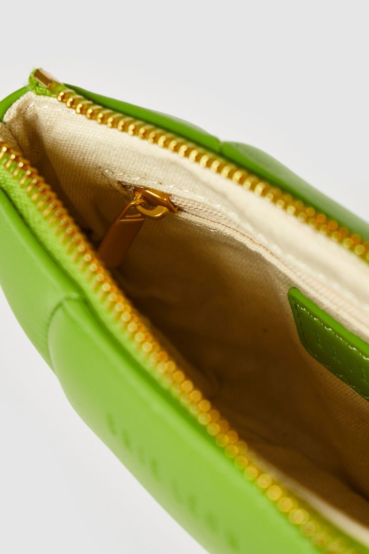 Brie Leon - Remy Pouch in Lime Green