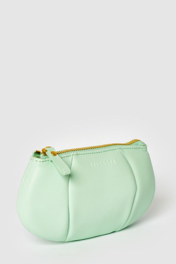 Brie Leon - Remy Pouch in Mint Green