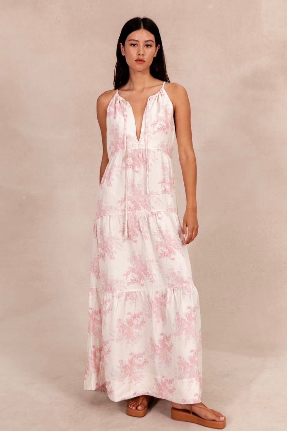 Posse - Fleur Maxi Dress, Pink Lotus - Worn For Good