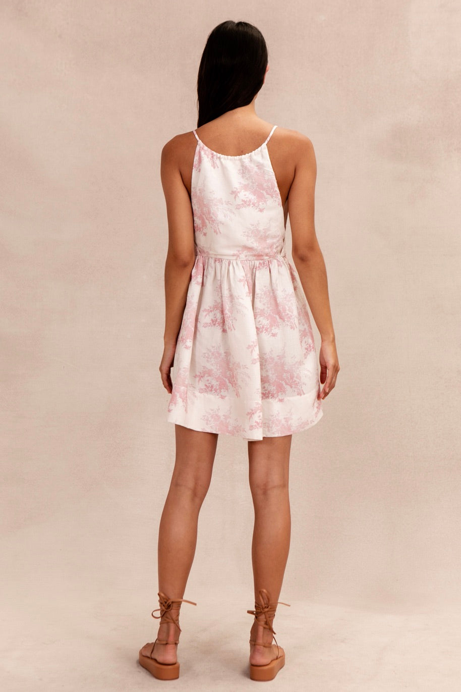 Posse - Fleur Mini Dress, Pink Lotus - Worn For Good