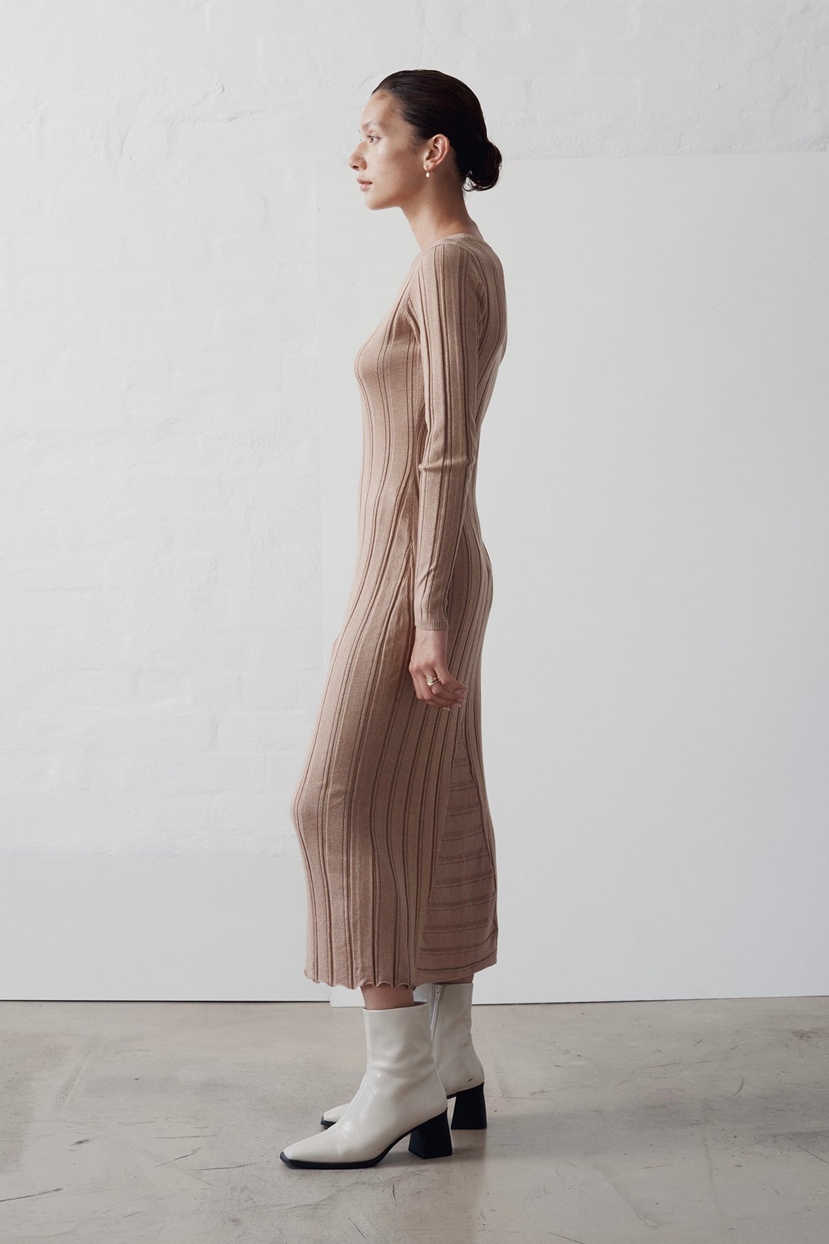 Marle - Felix Dress, Camel - Worn For Good