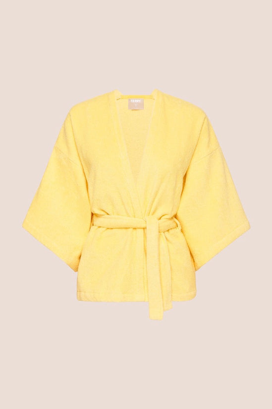 Terry Towelling - Il Pareo Kimino, Sunflower - Worn For Good