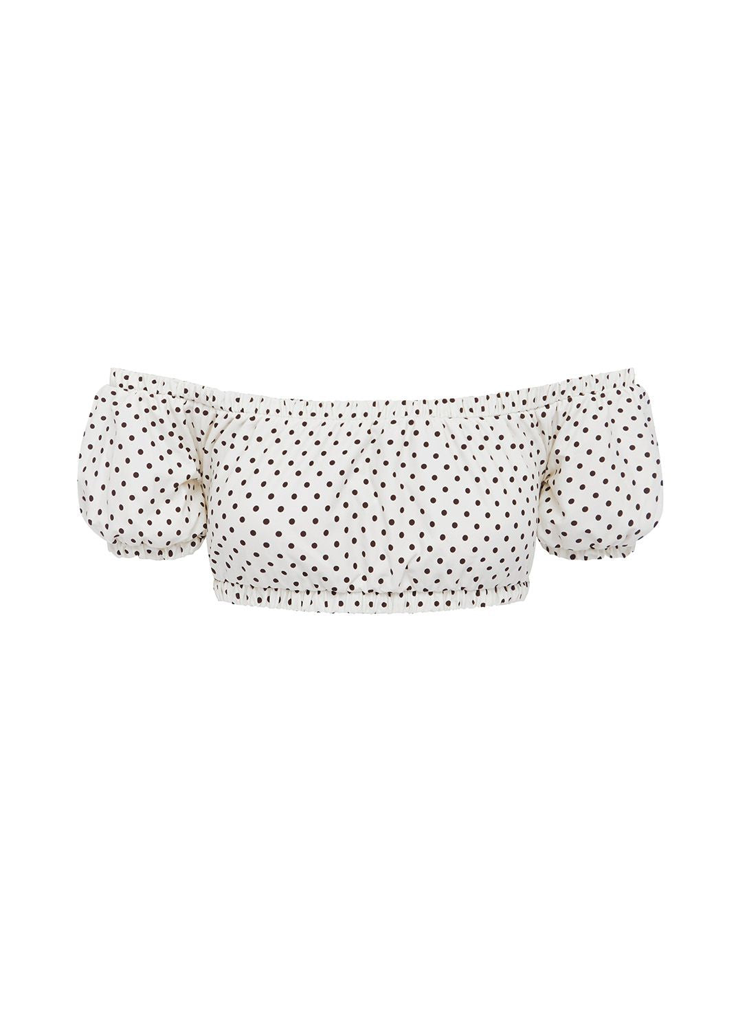 Peony - Biscotti Vacation Bandeau, White - Worn For Good
