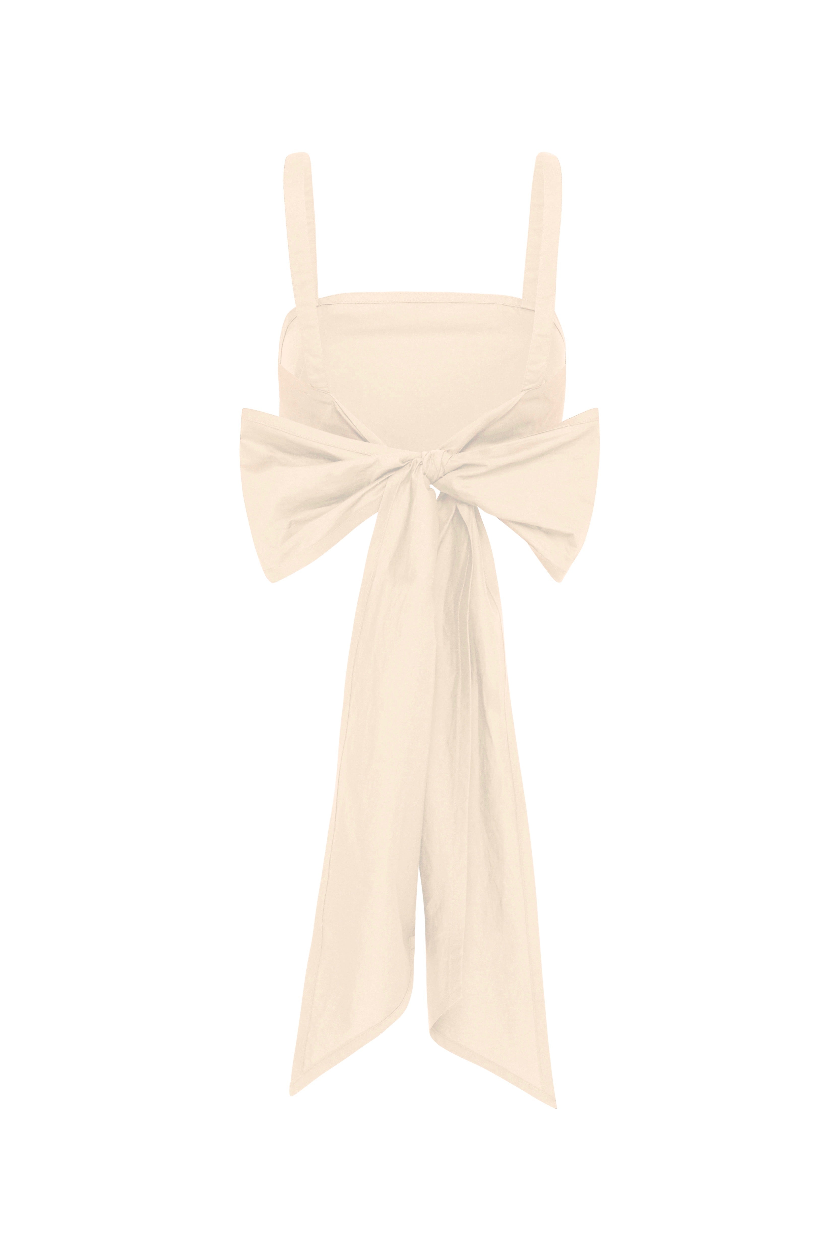 Bird and Knoll - Lorella Top, Coconut - Worn For Good