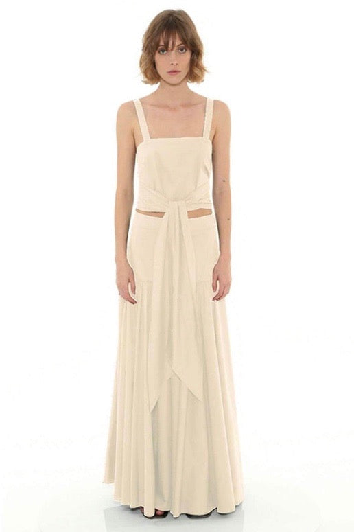 Bird and Knoll - Lorella Top, Coconut - Worn For Good