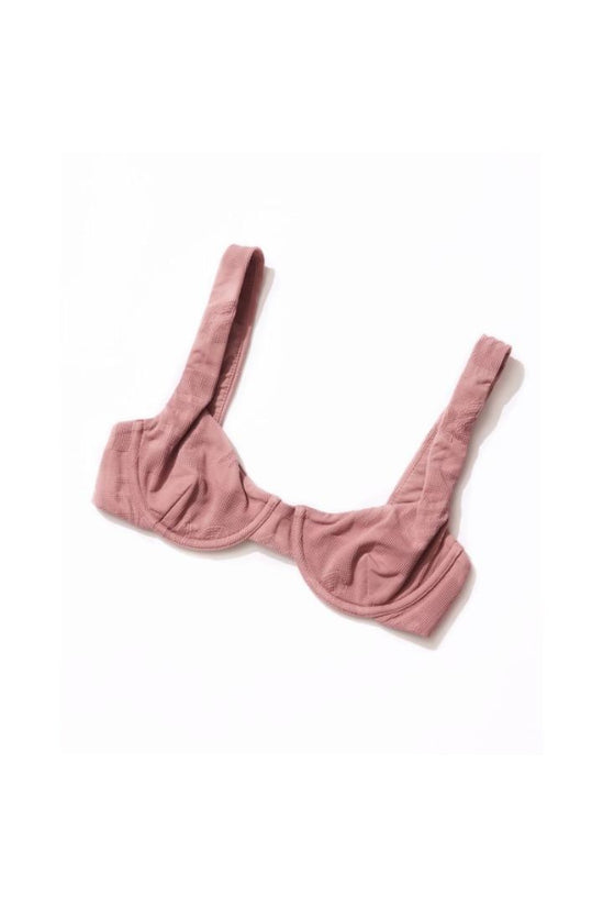 Lucy Folk - Fella Swim Rock Top in Rosado