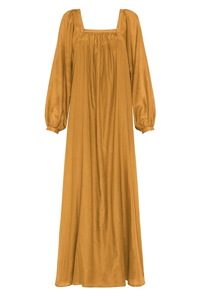 Bird and Knoll - Paloma Maxi, Ochre - Worn For Good