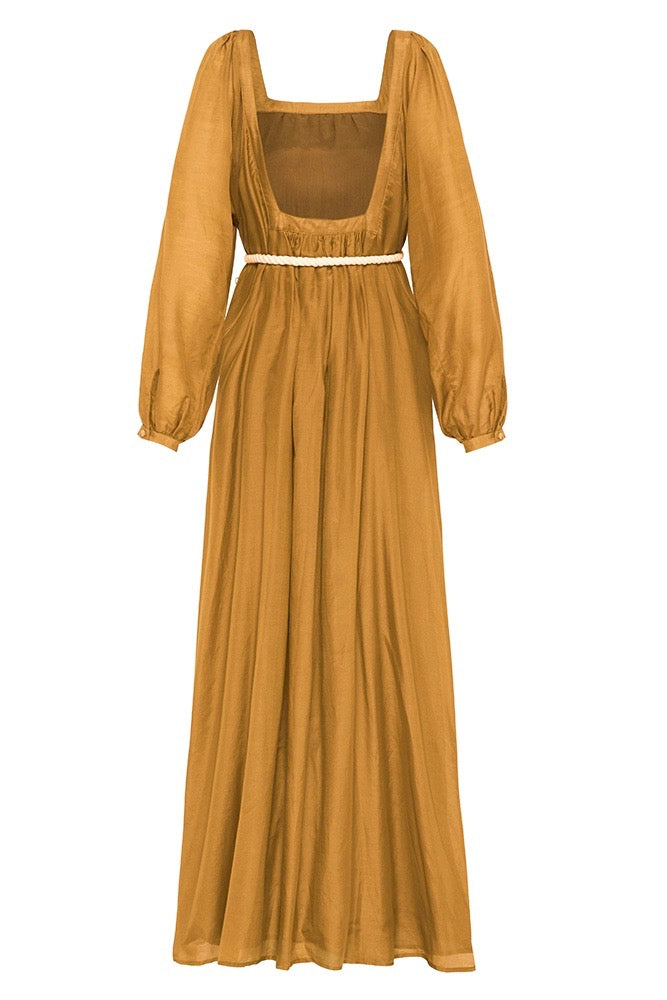 Bird and Knoll - Paloma Maxi, Ochre - Worn For Good
