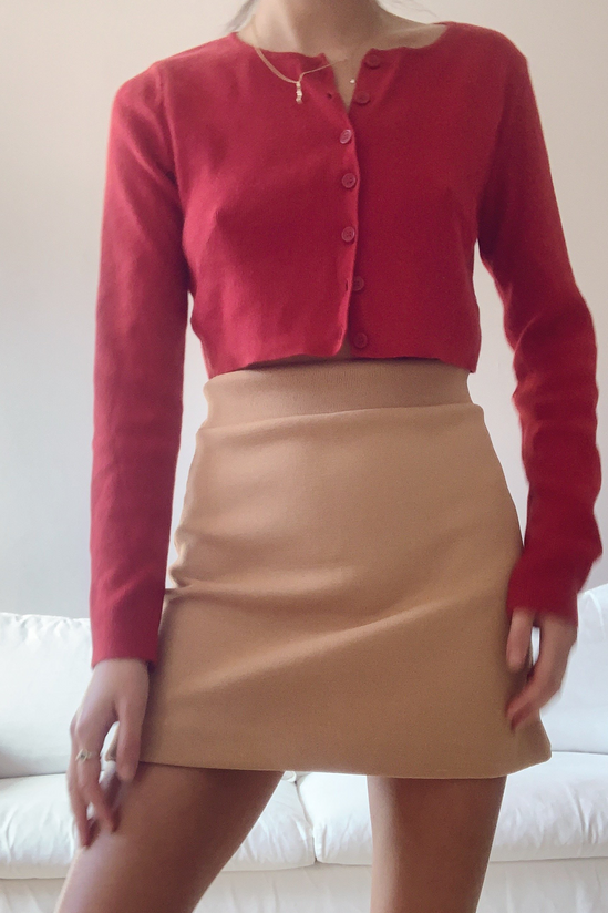 Onte - Ottie skirt, Coffee - Worn For Good