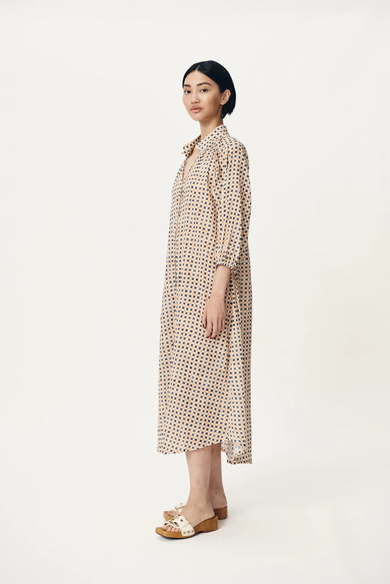 Rowie the Label - Amy Organic Midi Dress, Jasper - Worn For Good